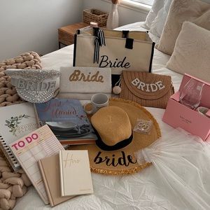 Beach bachelorette bridal party accessories